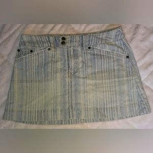 Nitro stretch denim skirt